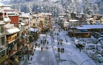 Mall Road Manali
